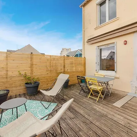 Le Calypso -Proche Du Centre - Terrasse Et Parking Apartment Vannes Exterior photo
