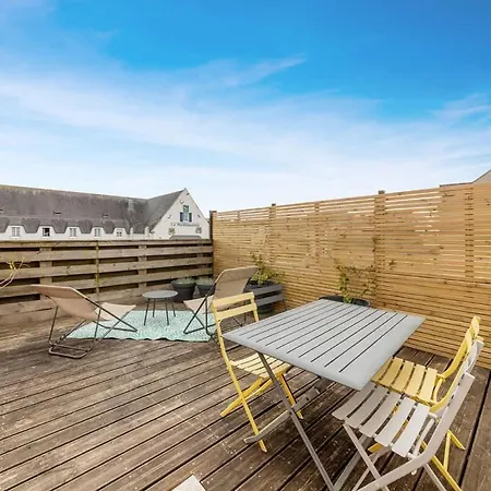 Le Calypso -Proche Du Centre - Terrasse Et Parking Apartment Vannes Exterior photo