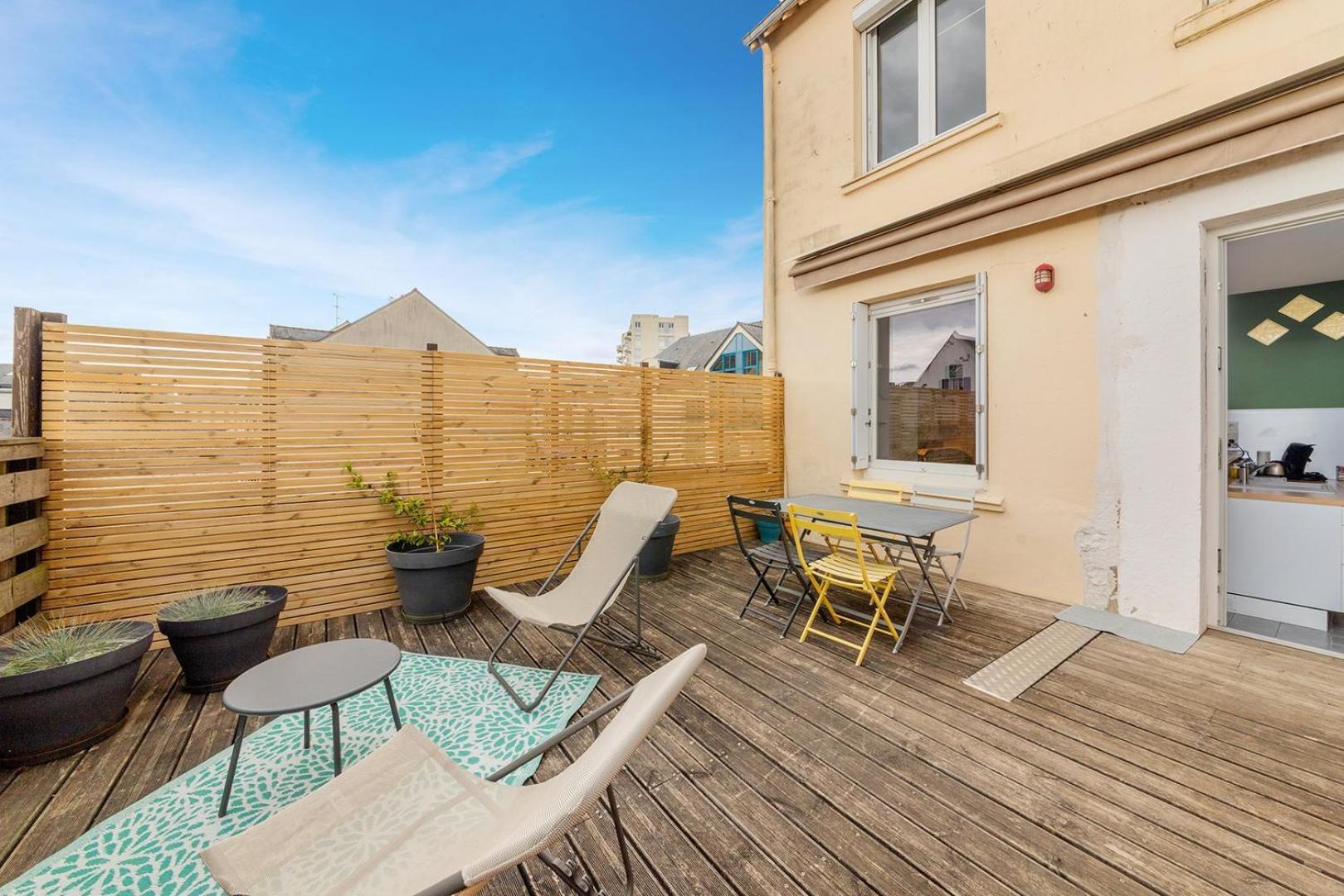 Le Calypso -proche Du Centre - Terrasse Et Parking * Vannes